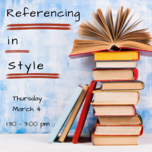 Referencing in Style @ Writing Centre Online