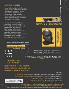 Partisan Universalism: Interdisciplinary and Global Imperatives - A Conference in Honour of Ato Sekyi-Otu @ Founders College