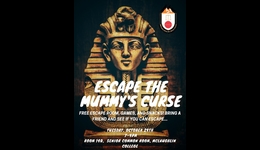 Escape the Mummy's Curse @ McLaughlin College Peer Mentor Network